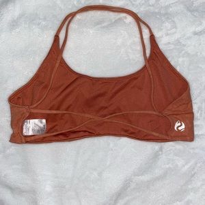 Orange Aurola top size Small